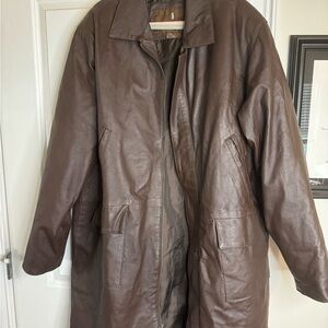 Men's Brown Leather Jacket